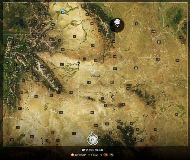 French Creek Outfitters Map