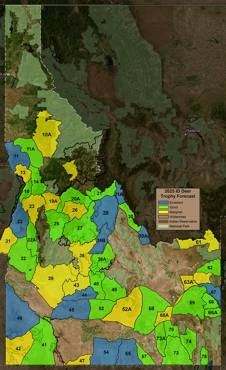 ID Deer Trophy Forecast