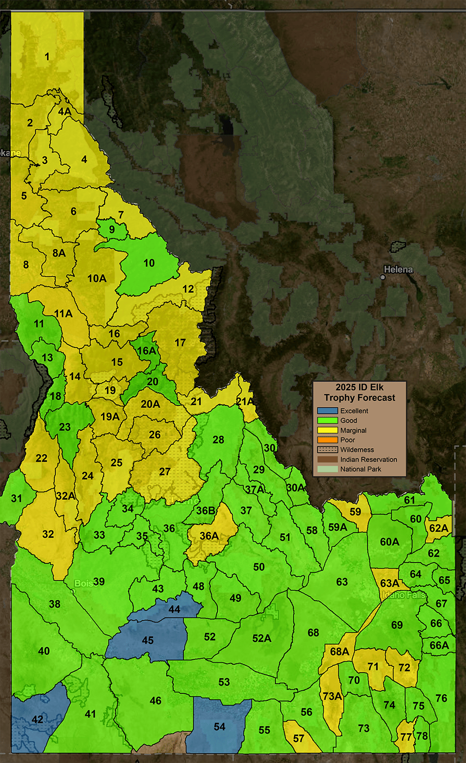 ID Elk Trophy Forecast