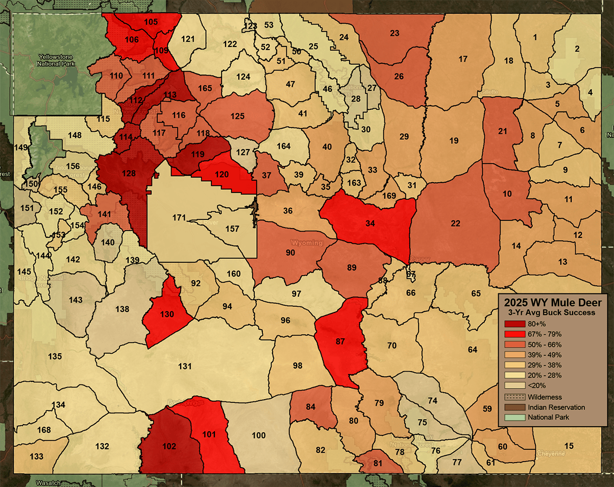 WY Deer 3-yr Avg