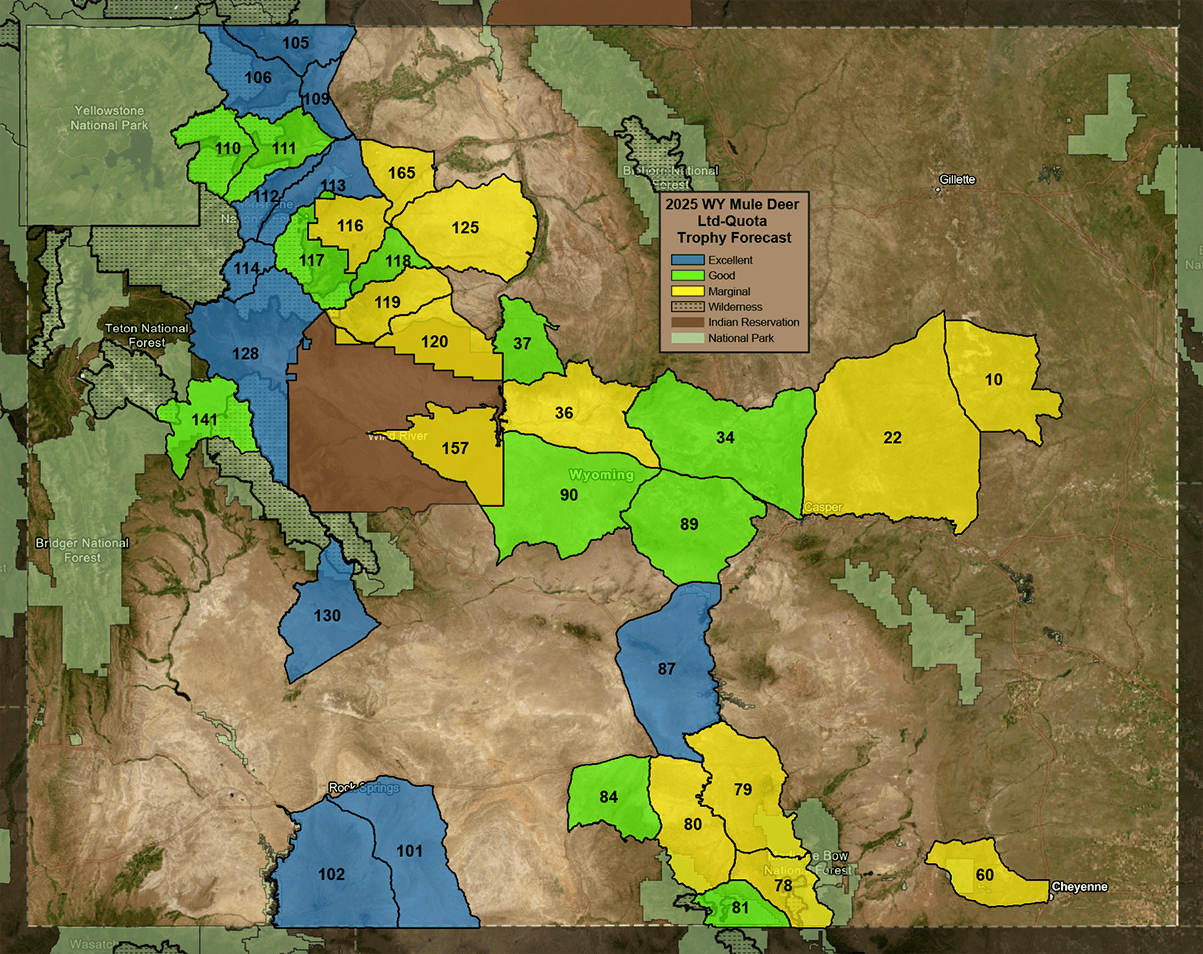 WY Deer Trophy Forecast-LtdQuota