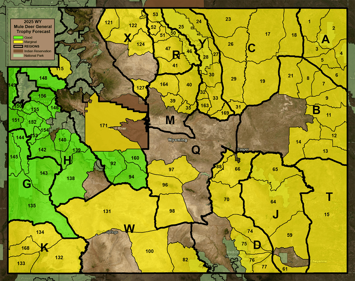 WY Deer Trophy Forecast_General