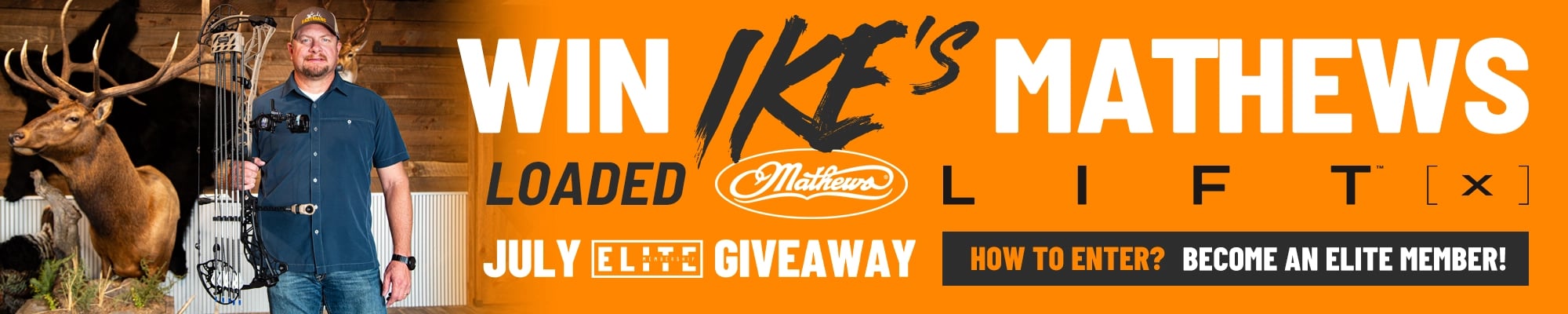 Eastmans Ike Mathews Bow July Giveaway 2025 copy