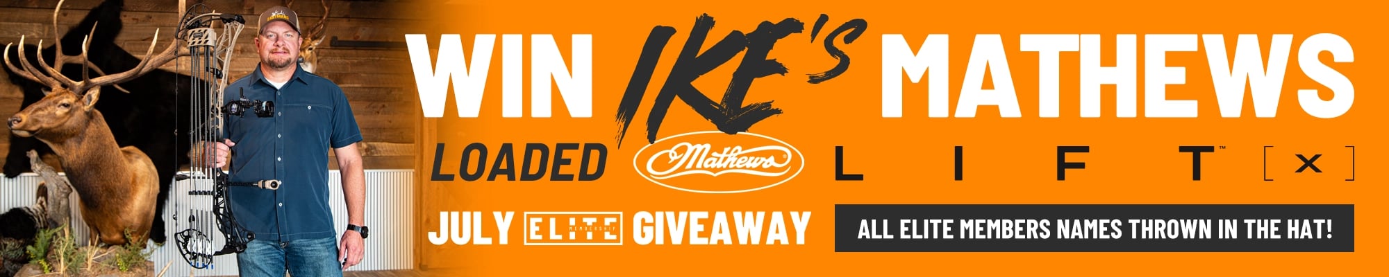 Eastmans Ike Mathews Bow July Giveaway 2025 copy