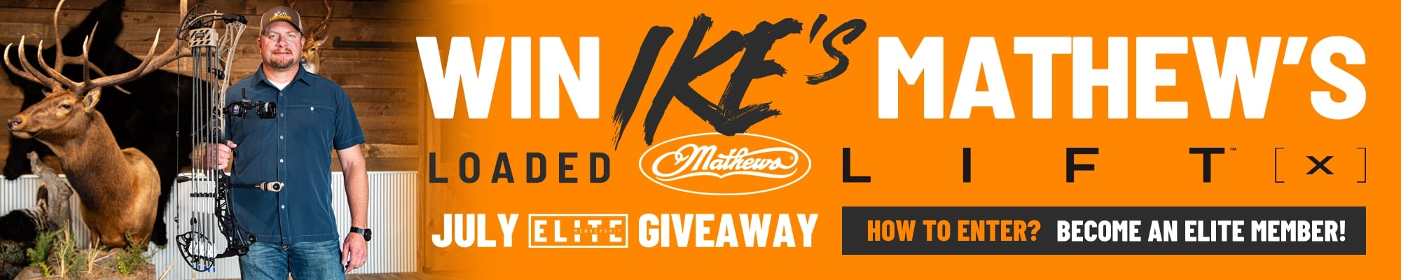 Eastmans Ike Mathews Bow July Giveaway 2025 copy