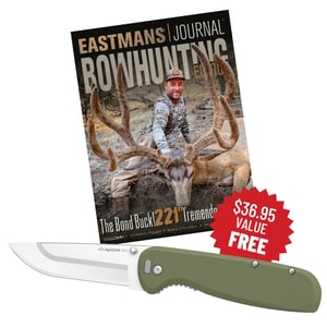 Eastmans Web 25 Print Offer - Free Knife - Bowhunting Journal - 6 Issues