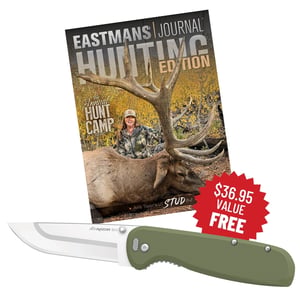 Eastmans Web 25 Print Offer - Free Knife - Hunting Journal - 6 Issues