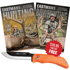 Eastmans Web 25 Print Offer - 1 Year Non-Auto Renewal - Hunting & Bowhunting Magazine Free Knife - 12 Issues Combo
