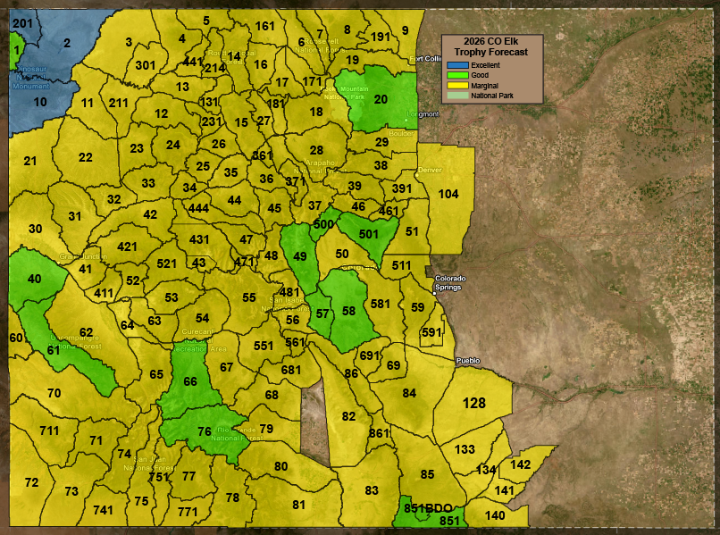 2026 CO Elk Trophy Forecast