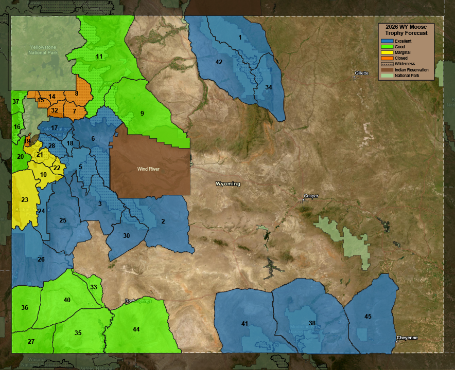 2026 WY Moose Trophy Forecast