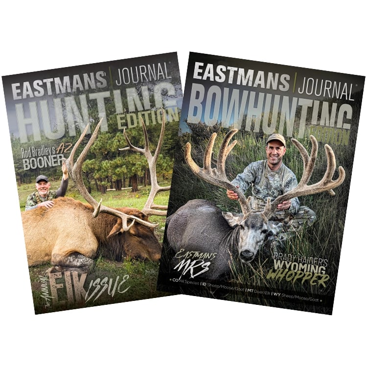 Eastmans Hunting and Bowhunting Magazine Products 2026 bg No knife
