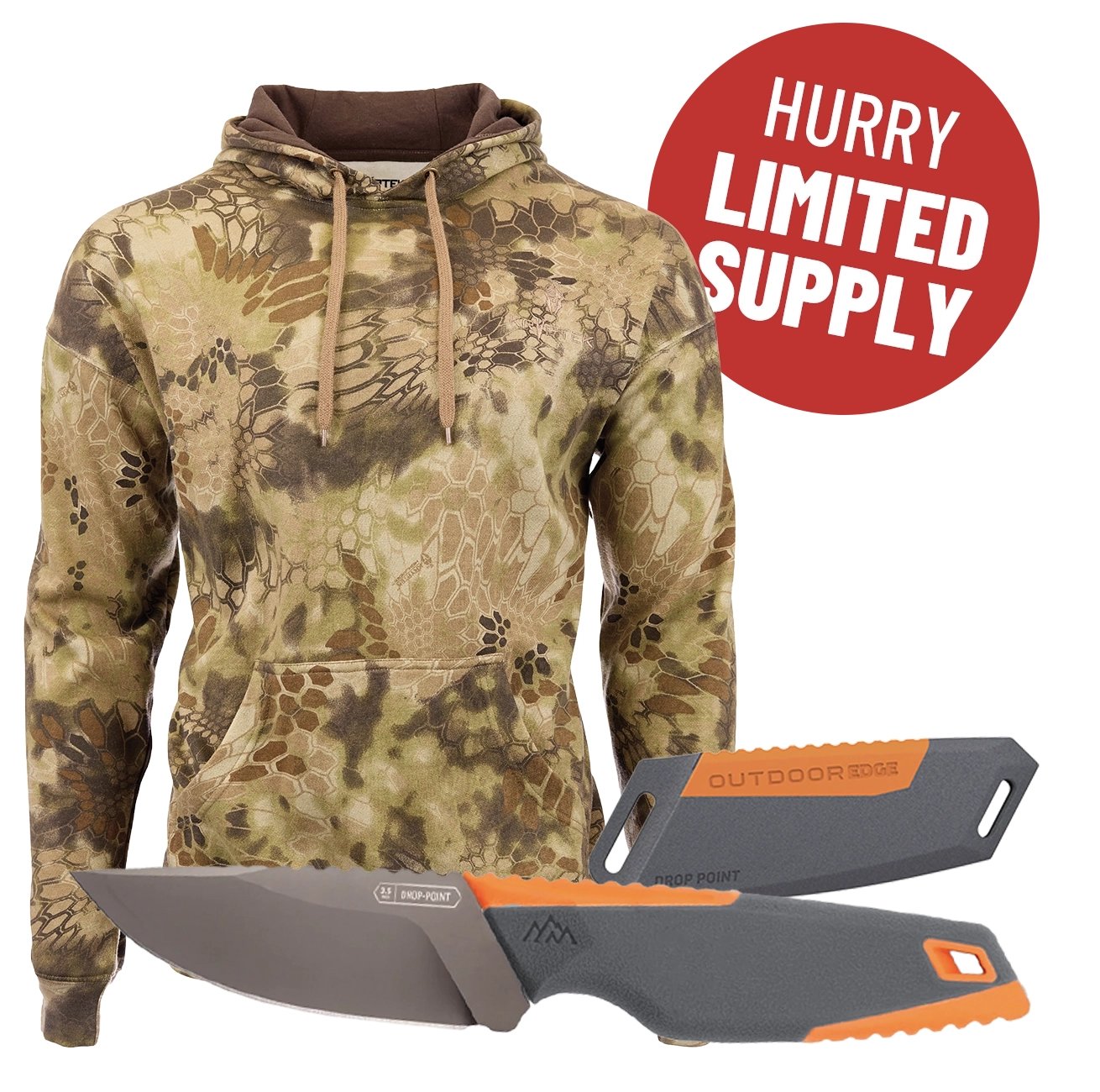 Kryptek Stalker Hoodie Outdoor Edge Knife26