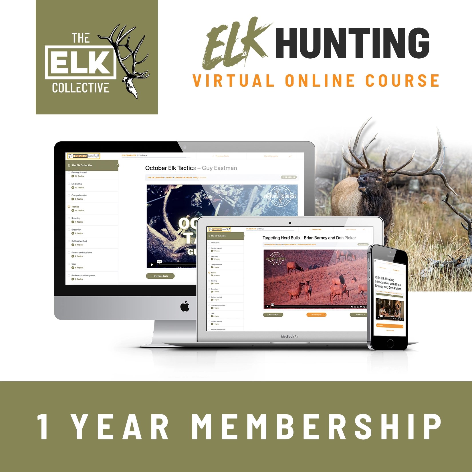 Eastmans Elk Collective Virtual Course 2026 1 Year