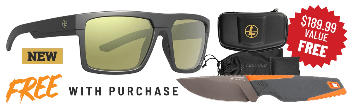 Eastmans Leupold Becnara Sunglassses Outdoor Edge Knife Elite Free Gift Memorial Sale 2026
