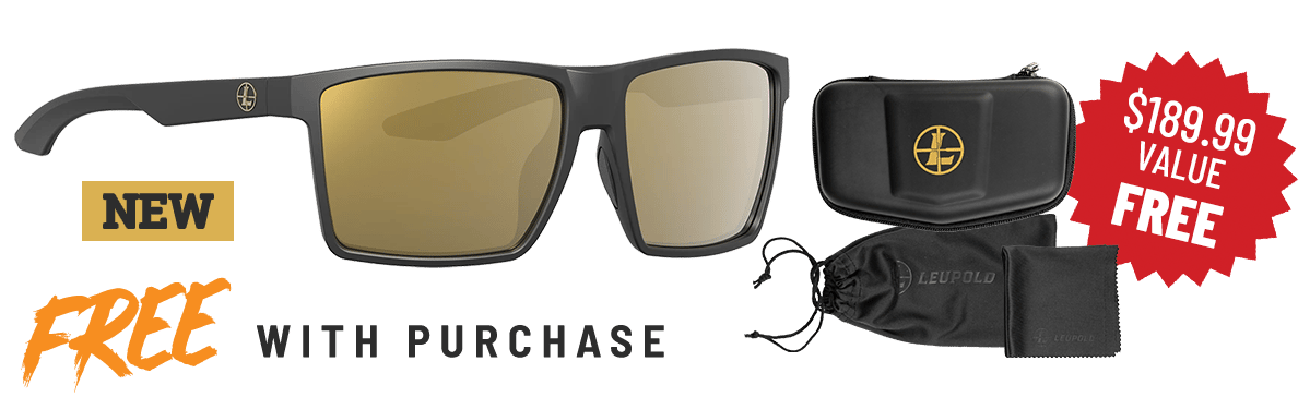 Eastmans Leupold Desoto Sunglassses Elite Free Gift June 2026 v2
