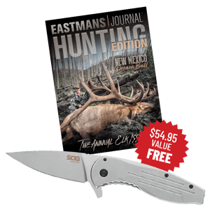 Eastmans Print Magazine Yearly 2026 - Free SOG Knife - Hunting Magazine - 6 Issues