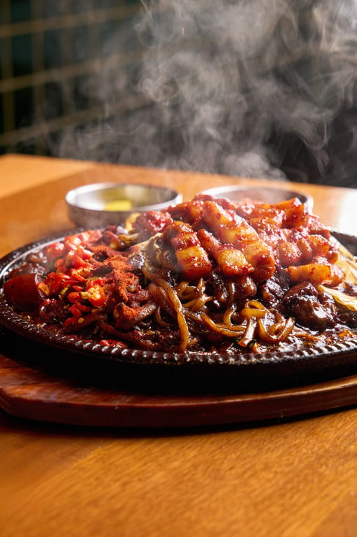 korean restaurant content shoot in Bangkok — Jagumsong