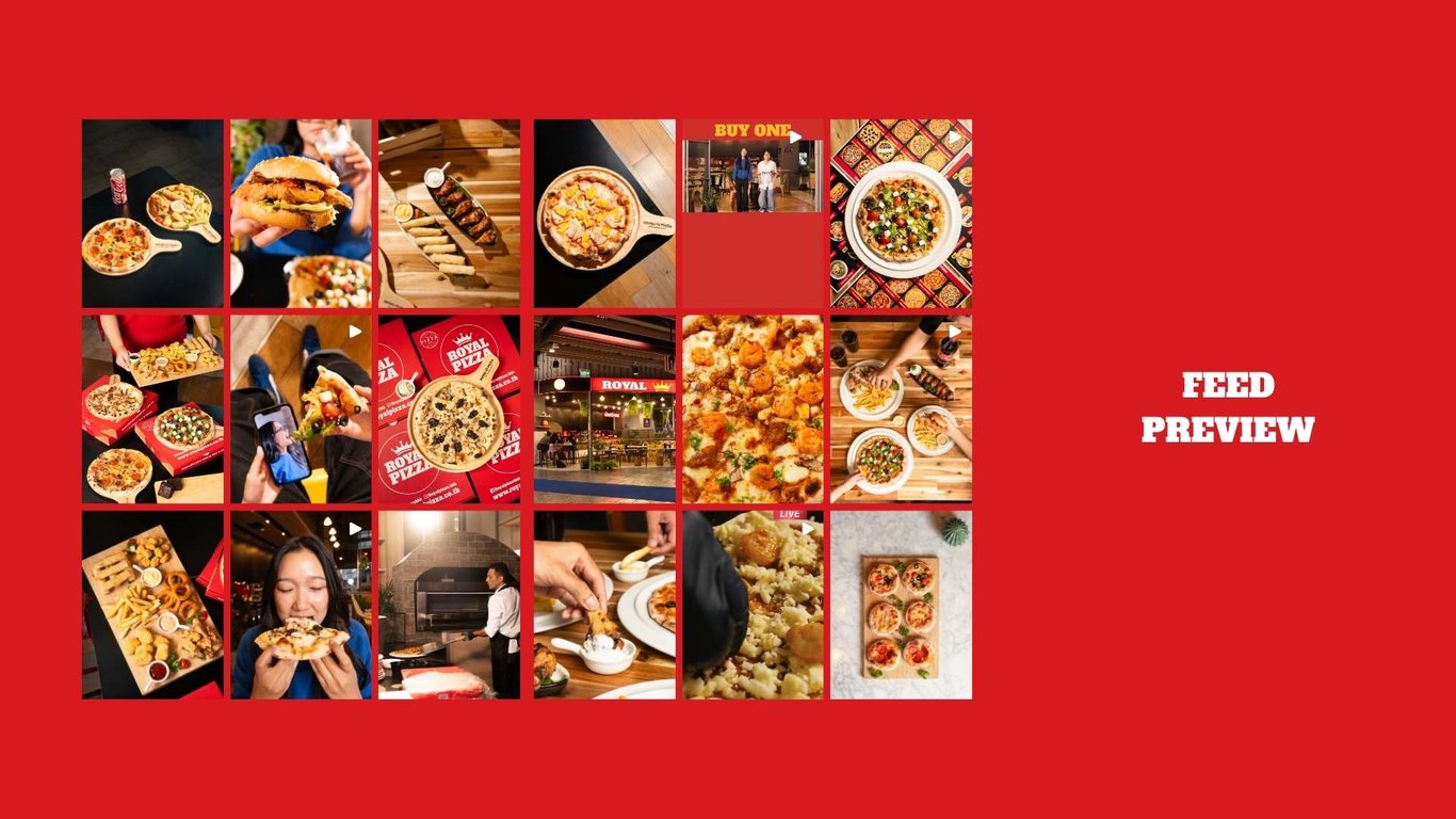 Royal Pizza monthly plan 4