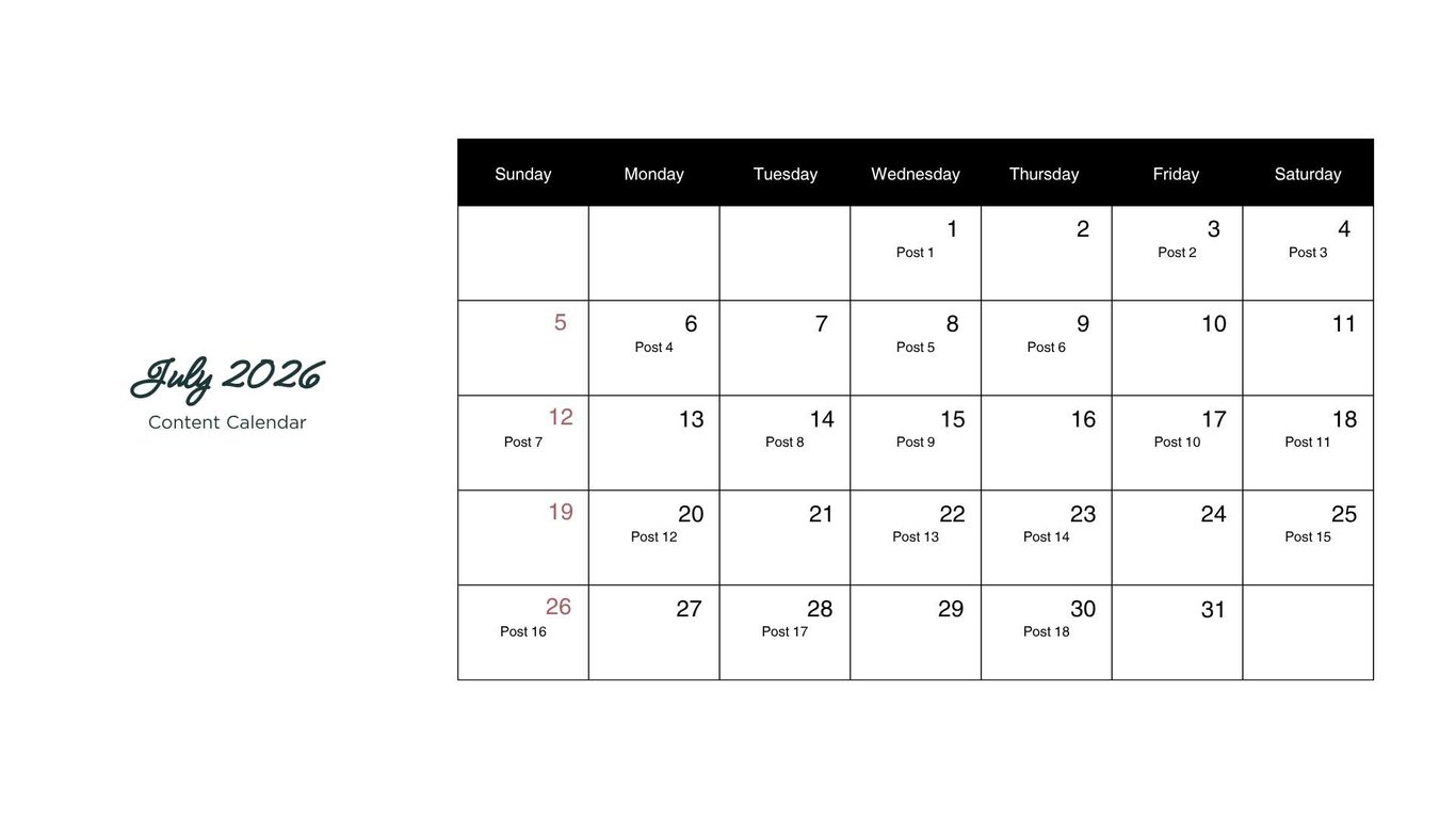Semolina monthly plan 3