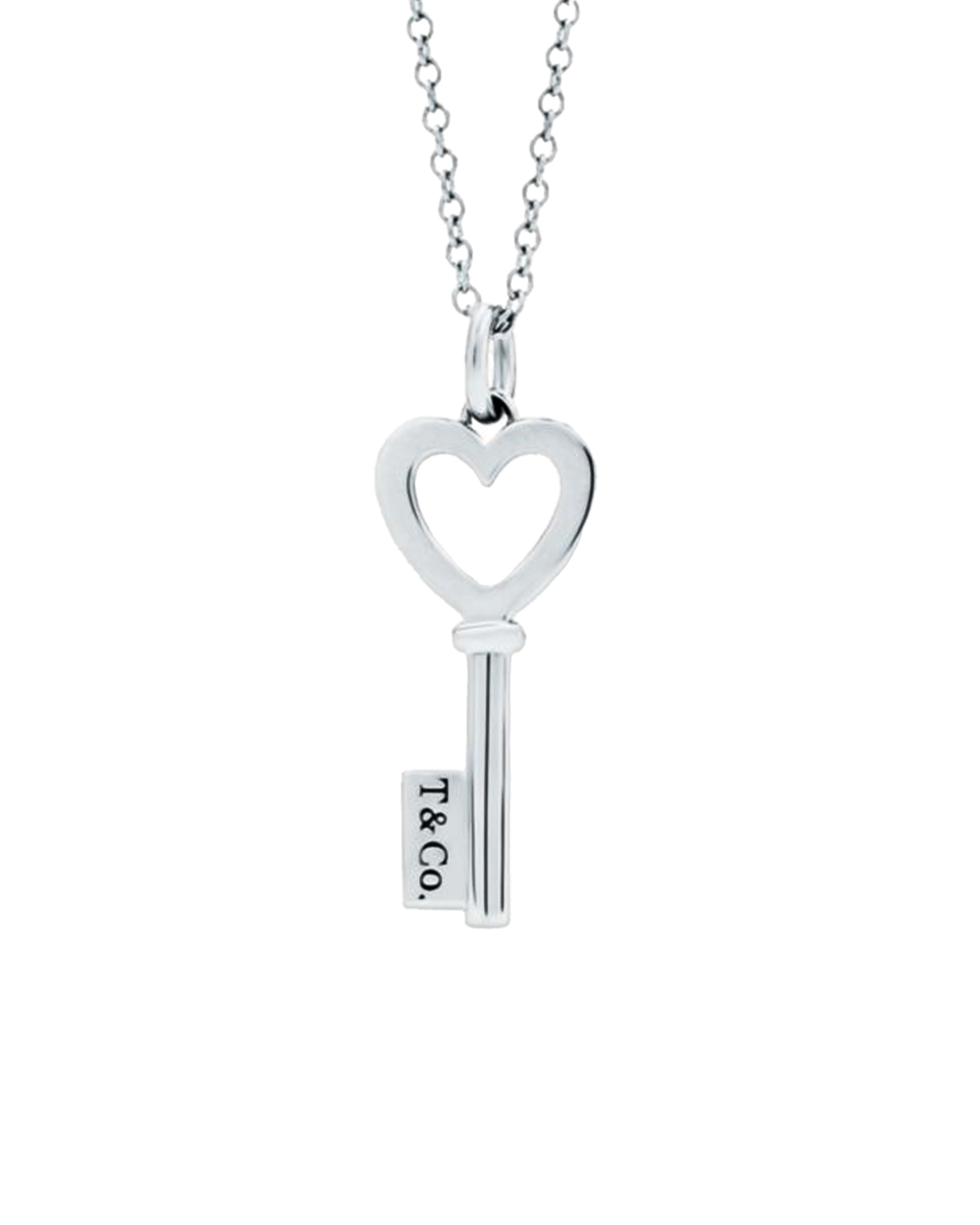 티파니 키 하트 네크리스