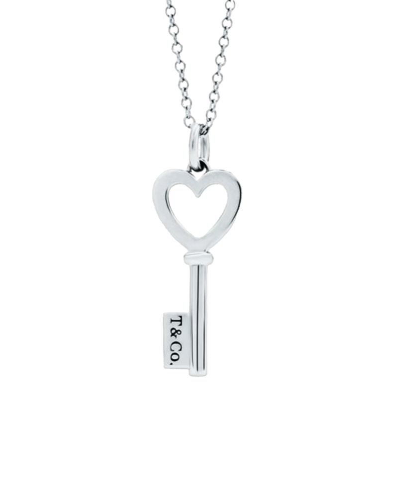 티파니 키 하트 네크리스