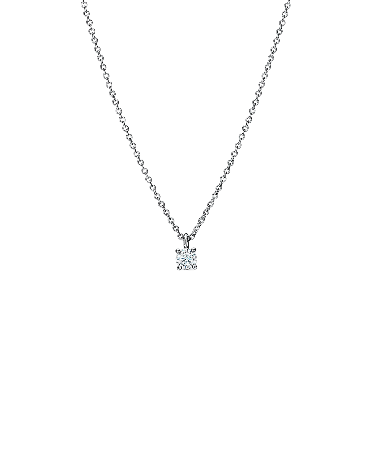 티파니 4.7부 다이아 솔리테어 플래티늄 다이아 목걸이(0.47ct) 네크리스