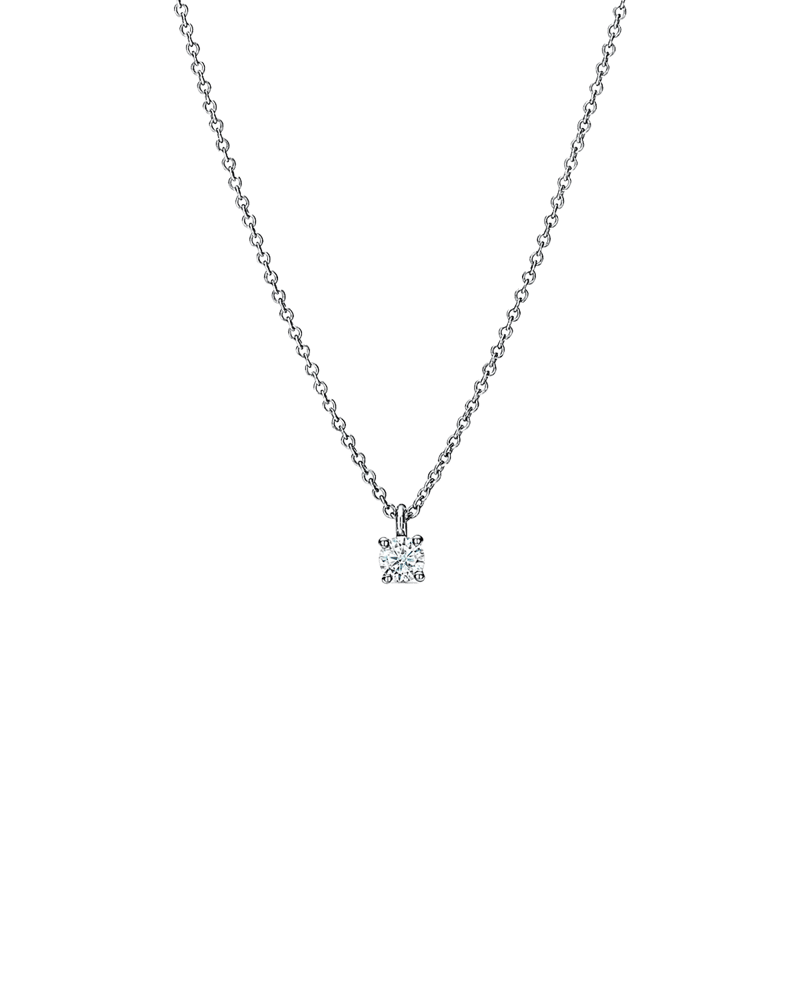 티파니 4.7부 다이아 솔리테어 플래티늄 다이아 목걸이(0.47ct) 네크리스