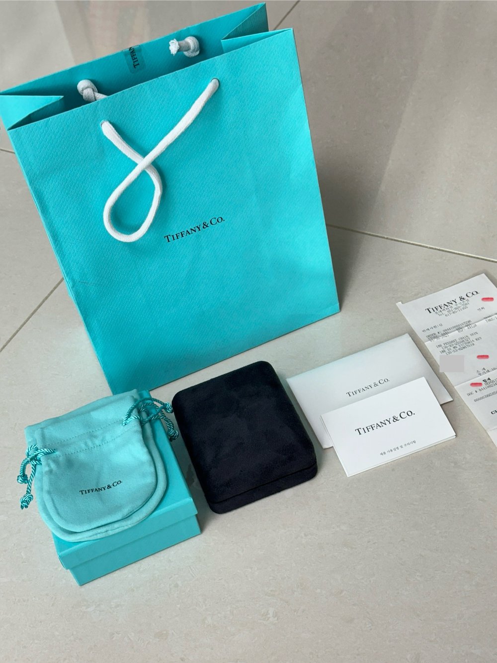 티파니 키 플뢰르 드 리스(체인 40.6cm) 네크리스 - 목걸이