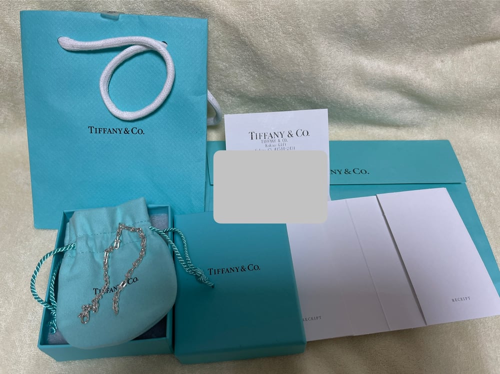 티파니 하드웨어 링크 브레이슬릿 - 팔찌