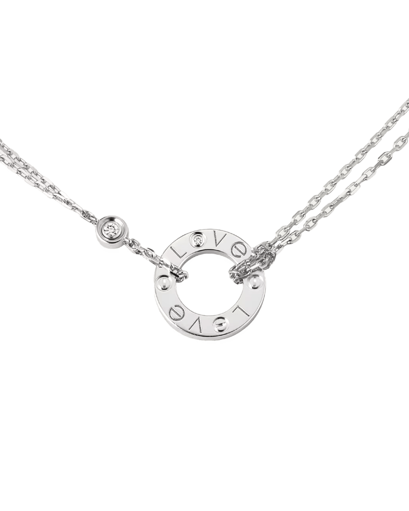까르띠에 러브 두줄 네크리스