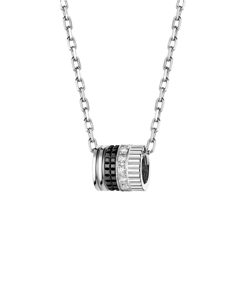 부쉐론 콰트로 블랙 에디션 네크리스