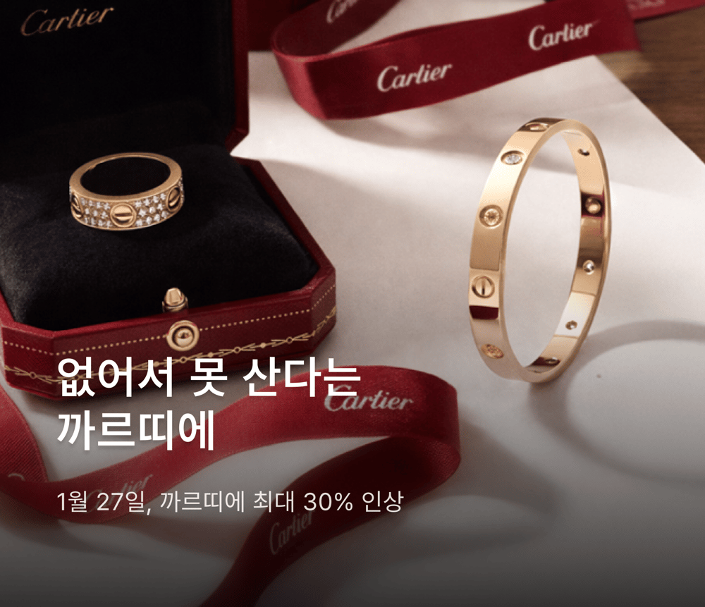 까르띠에 스테디 셀렉션