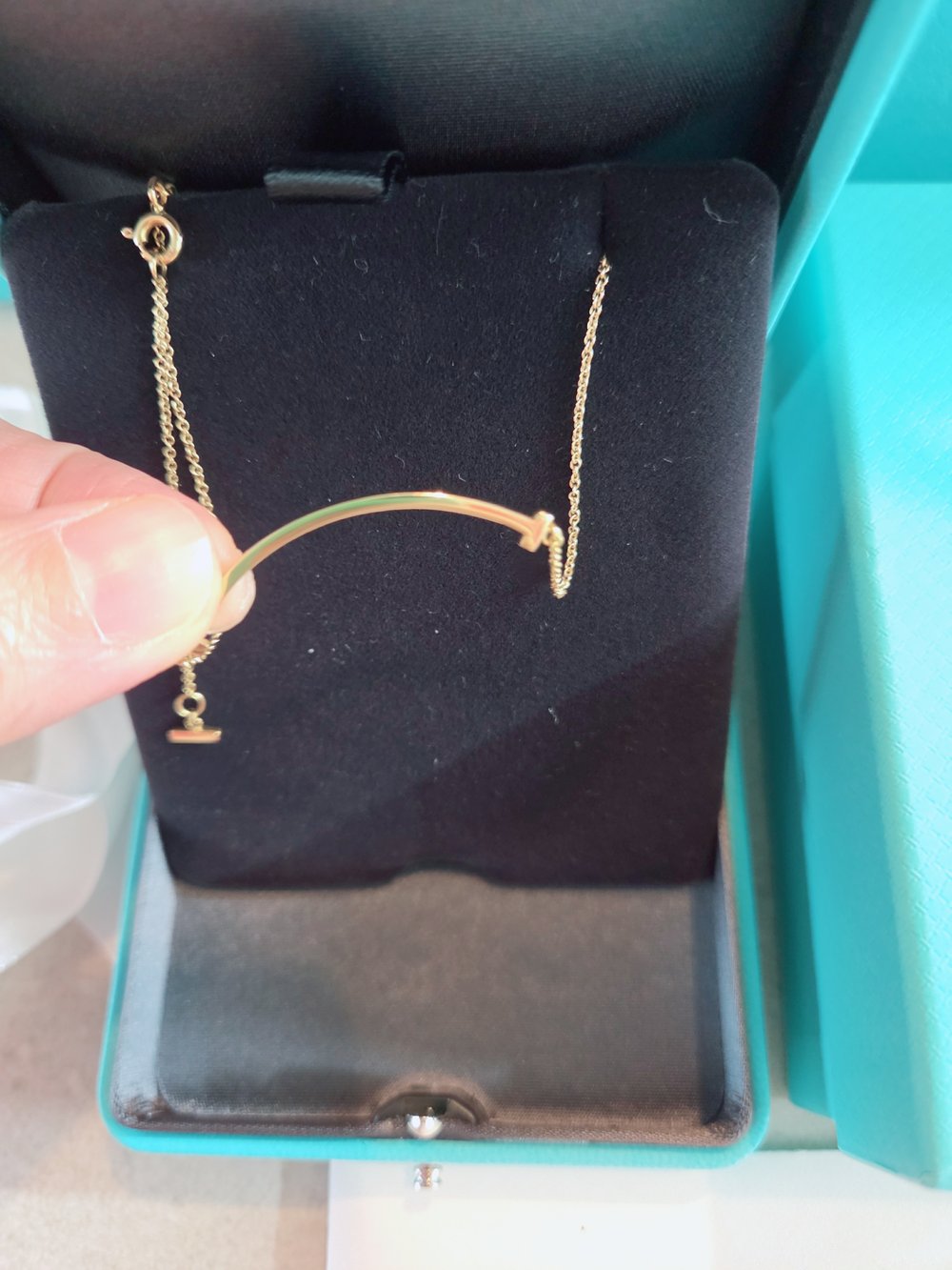 티파니 T 스마일 네크리스 - 목걸이