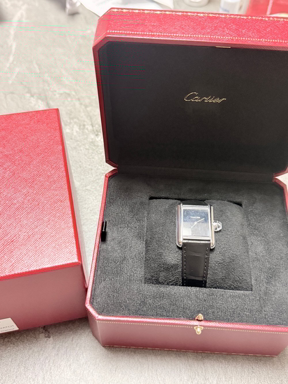 까르띠에 탱크 머스트 워치 - 시계