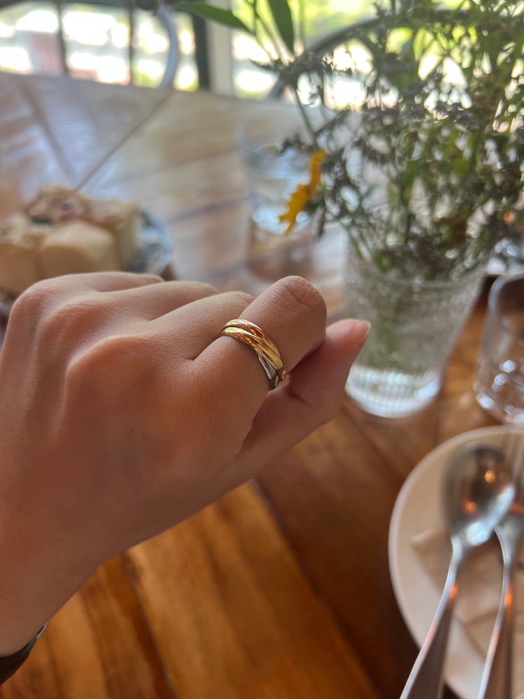 드디어 구매한 까르띠에 트리니티링