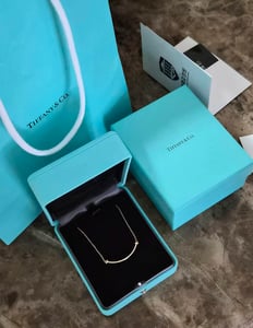 티파니 스마일 스몰 목걸이