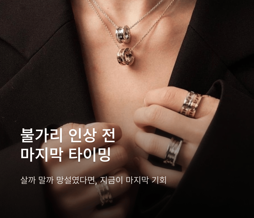 불가리 스테디 셀렉션