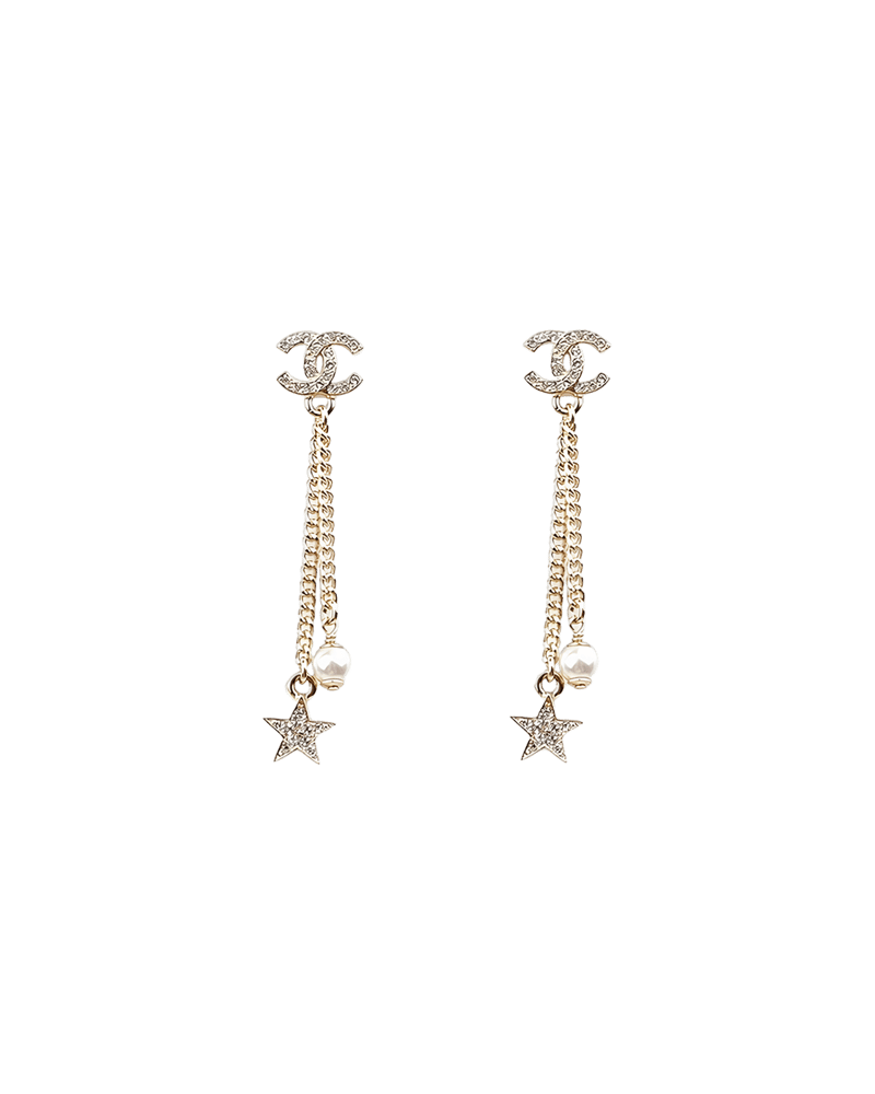 샤넬 드롭 이어링