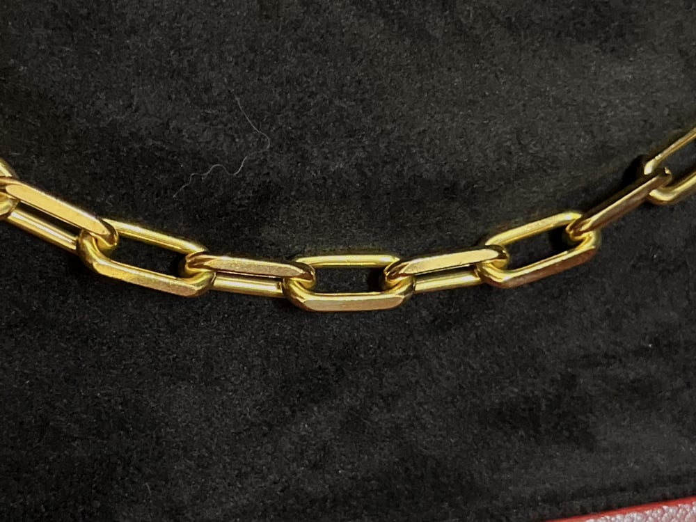 까르띠에 산토스 드 체인 네크리스 - 목걸이