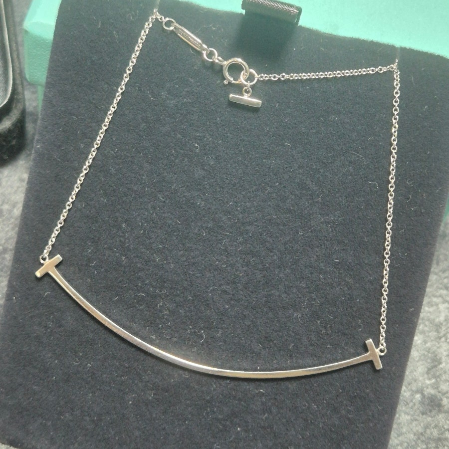 티파니 T 스마일 네크리스 - 목걸이