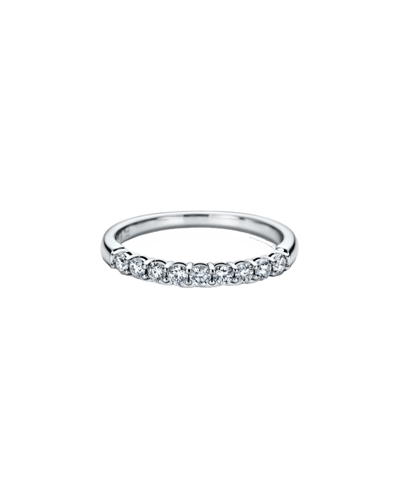 티파니 9포인트 다이아 포에버 임브레이스 반지 밴드링 (2.2mm) 링