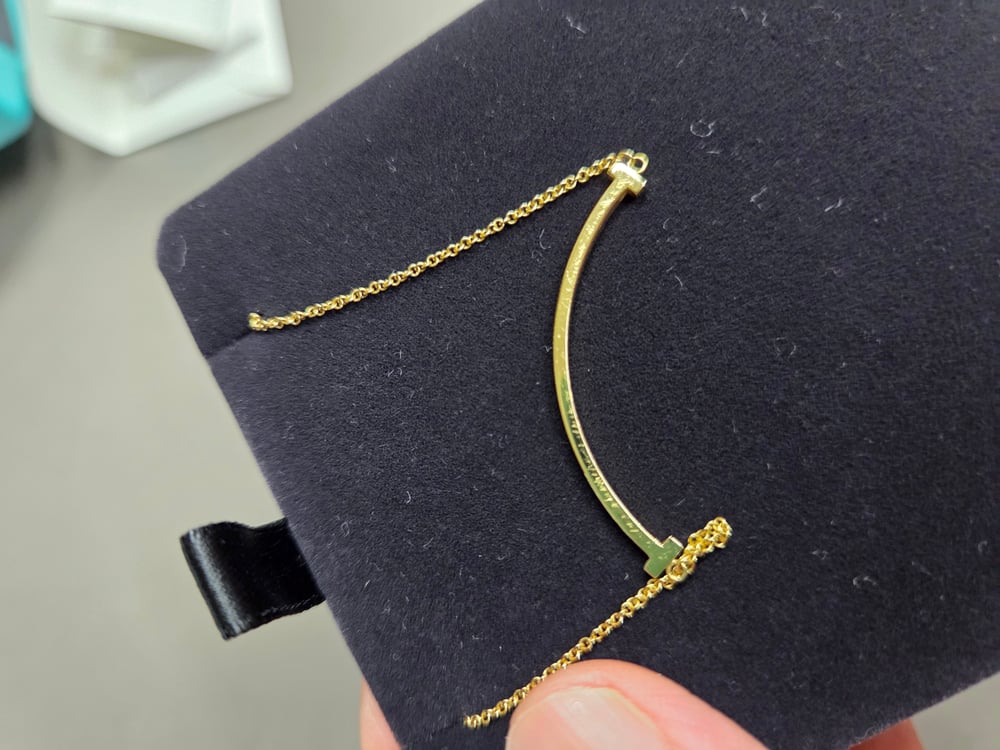 티파니 T 스마일 네크리스 - 목걸이