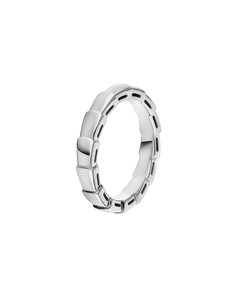 불가리 세르펜티 바이퍼 웨딩 밴드 링