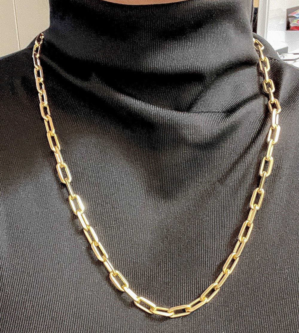 까르띠에 산토스 드 체인 네크리스 - 목걸이