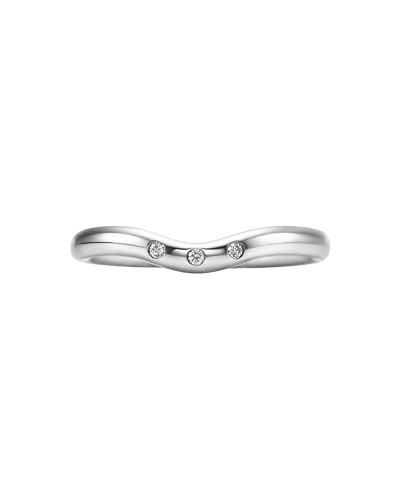 커브드 3p 웨딩 밴드 (총 0.02ct)
