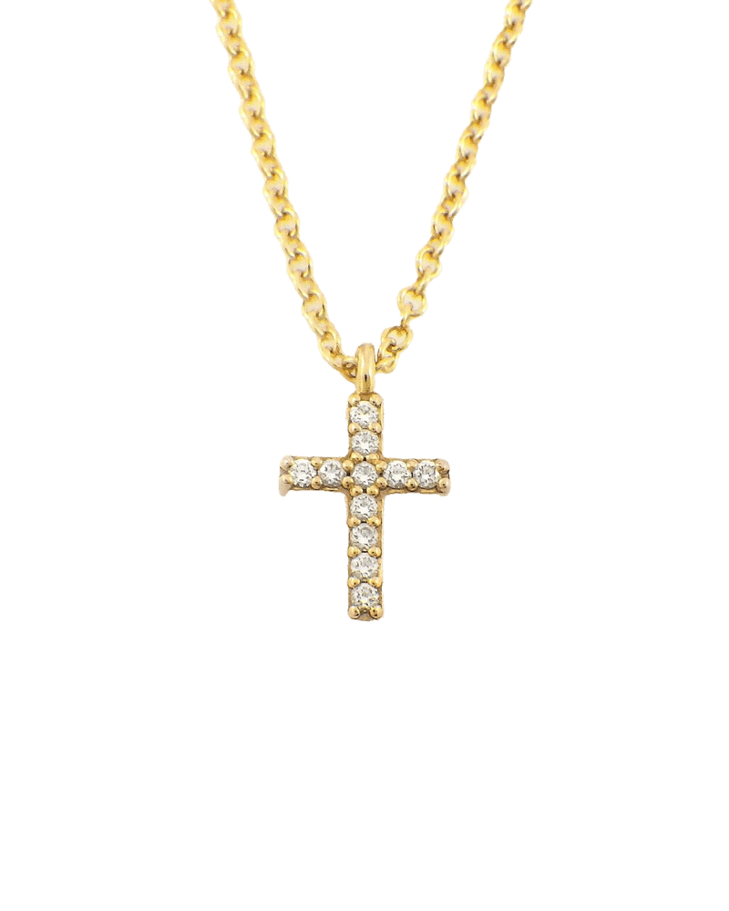 티파니 메트로 크로스 십자가 네크리스