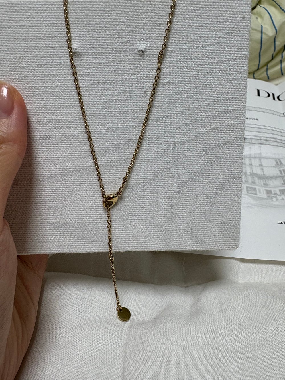 디올 클레어 디 룬 네크리스 - 목걸이