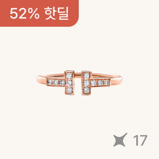 티파니앤코 T 와이어 링 로골 5.5호