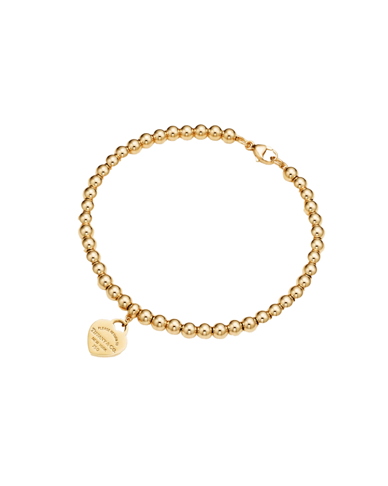 티파니 리턴 투 티파니 하트 태그 비드 브레이슬릿