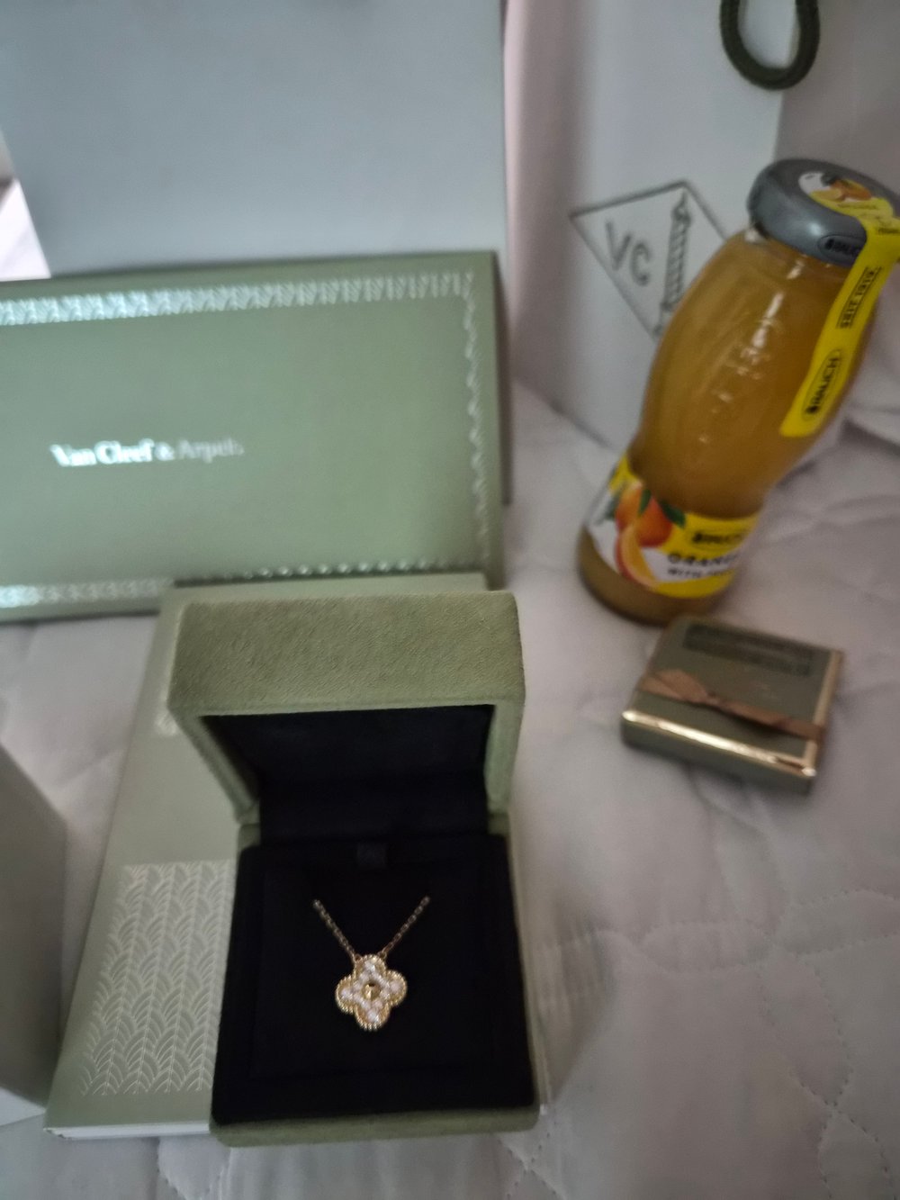 반클리프 아펠 알함브라 다이아 네크리스 - 목걸이